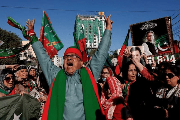 Pakistan Tehreek-e-Insaf protest