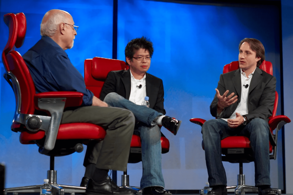 Steve Chen, Chad Hurley, and Jawed Karim