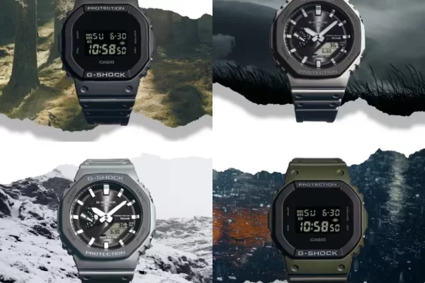 Casio G-SHOCK Urban Utility series eco-friendly watches