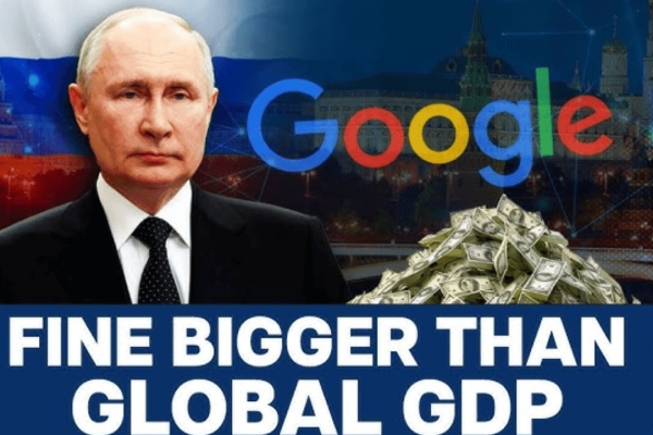 Google has been fined billions of times the total income of the world