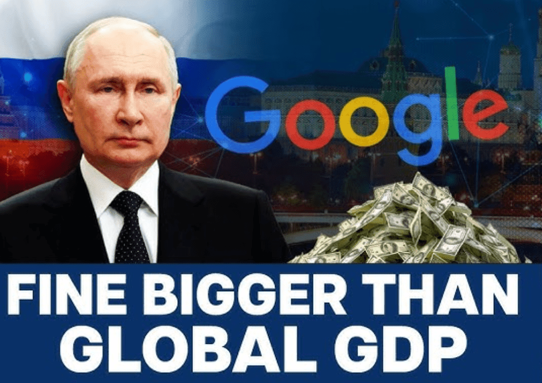 Google has been fined billions of times the total income of the world