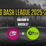 BBL Match 37 Tips