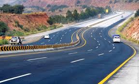 Authorities enforcing vehicle safety standards on the motorway.